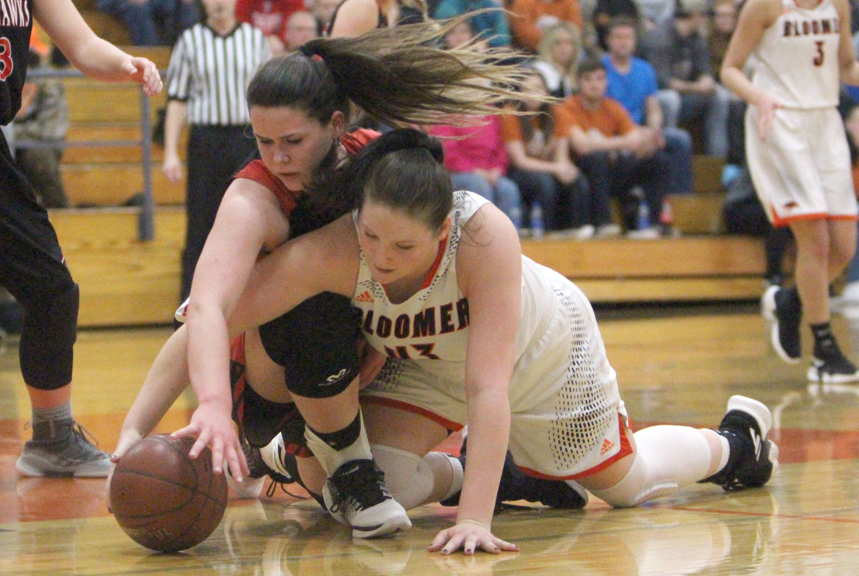 Baldwin-Woodville at Bloomer girls basketball 2-22-19